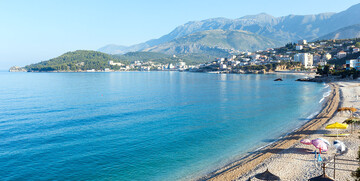 Drač ljetovanje autobusom, plaža