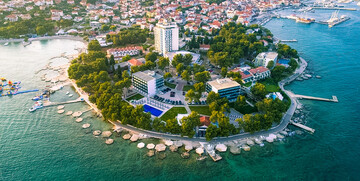 Vodice, Hotel Punta, panorama