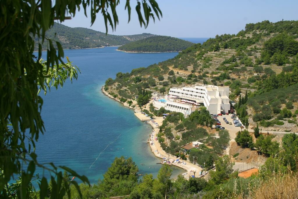 Otok Korčula, Vela Luka, Hotel Adria, panorama
