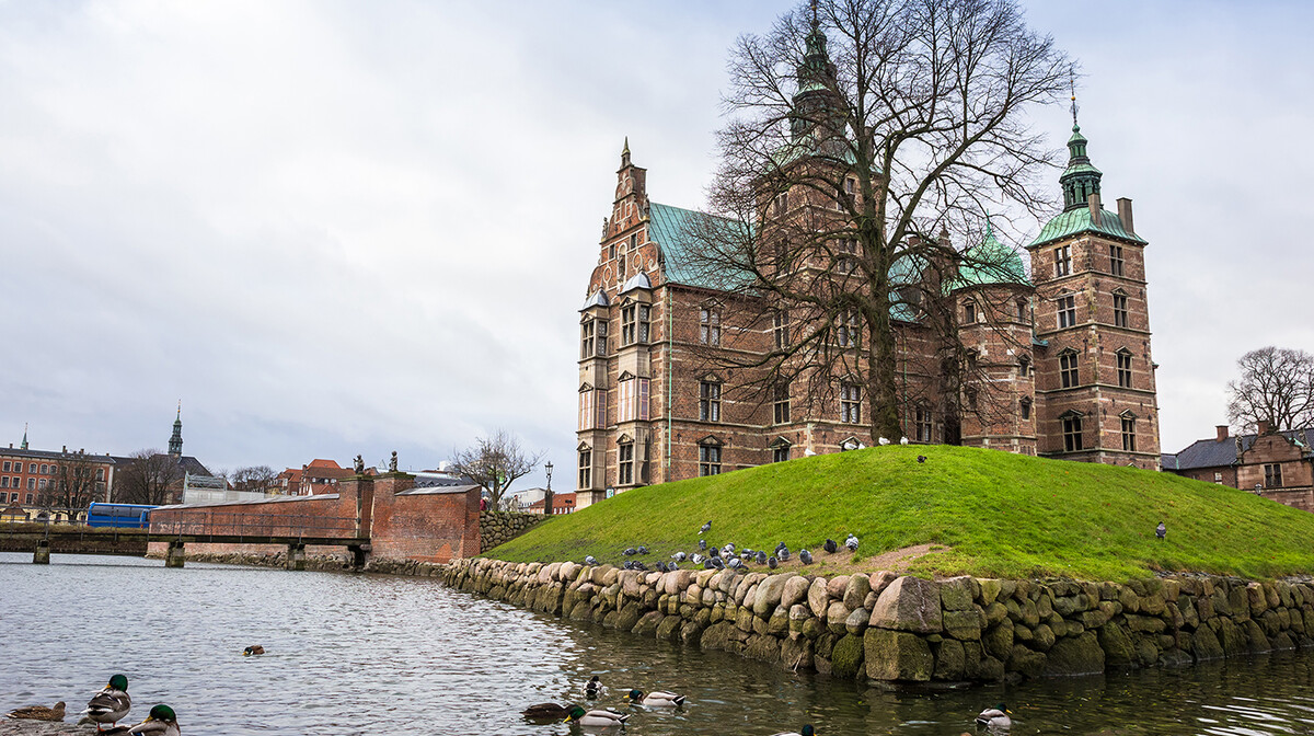 Kopenhagen, Danska, renesansni dvorac Rosenborg 