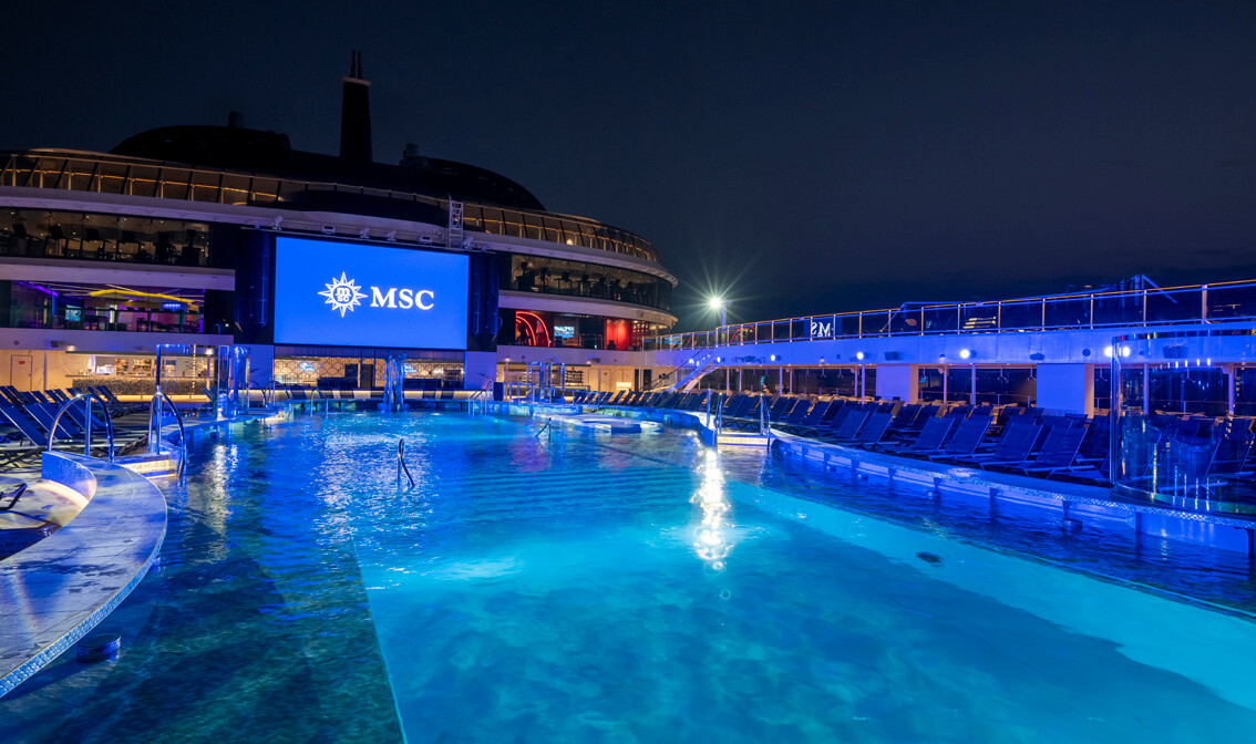 MSC World America, La Plage Pool (2)