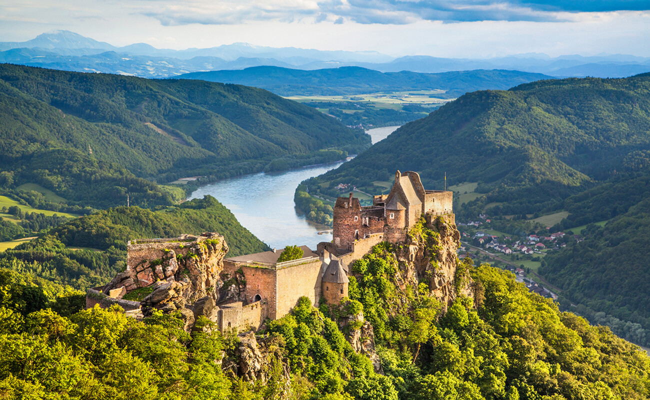 Dvorac Aggstein u Austriji, autobusna putovanja
