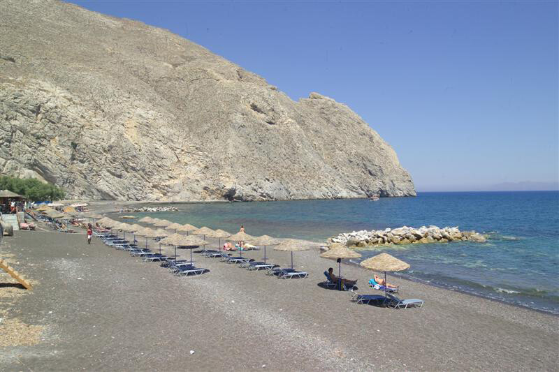 Santorini, Studio Philoxenia, plaža