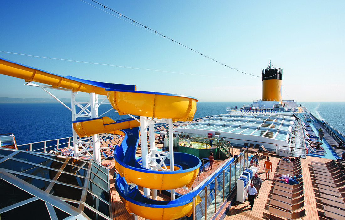 Costa Pacifica, open deck