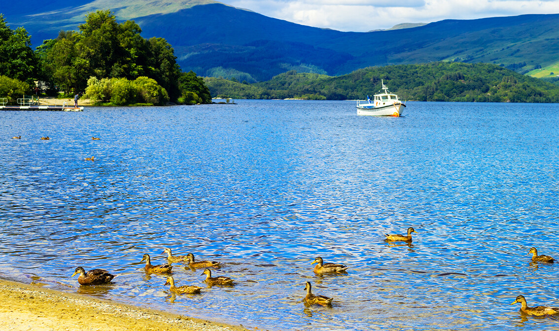 LOCH LOMMOND, Škotska