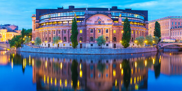Švedski parlement, putovanje Skandinavija, Stockholm, garantirano putovanje