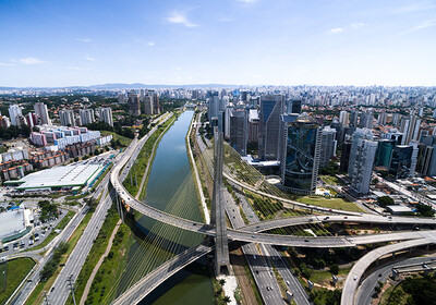 Sao Paulo -Estaiada Bridge