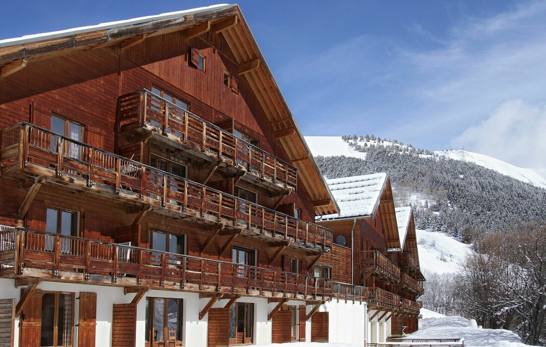 Les Chalets de la Porte des Saisons, pogled izvana, skijanje, Francuska