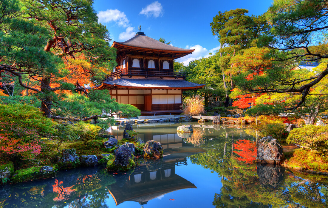 Kyoto,Ginkaku - ji hram, Japan, daleka putovanja, garantirani polasci, vođene ture