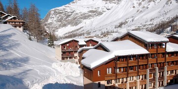 skijanje francuska Val d'Isere, Apartmani na stazi