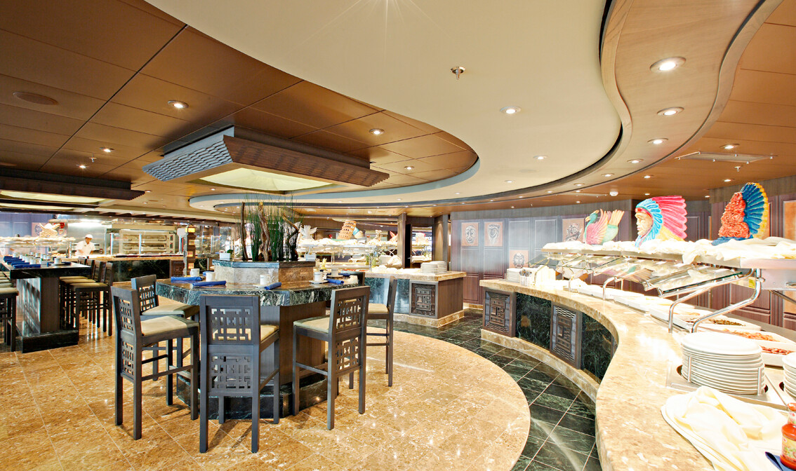 krstarenje mediteranom MSC Splendida, Pago Pago Cafeteria