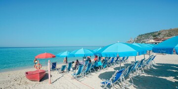 Italija Kalabrija, Capo Vaticano, Ricadi, Hotel Costa Azzurra, plaža