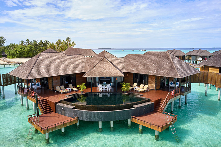 Maldivi, The Sun Siyam Iru Fushi, Aqua Retreat, vodena vila