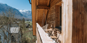 Slovenija, Bohinj, Apartmani Triglav, balkon