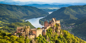 Dvorac Aggstein u Austriji, autobusna putovanja