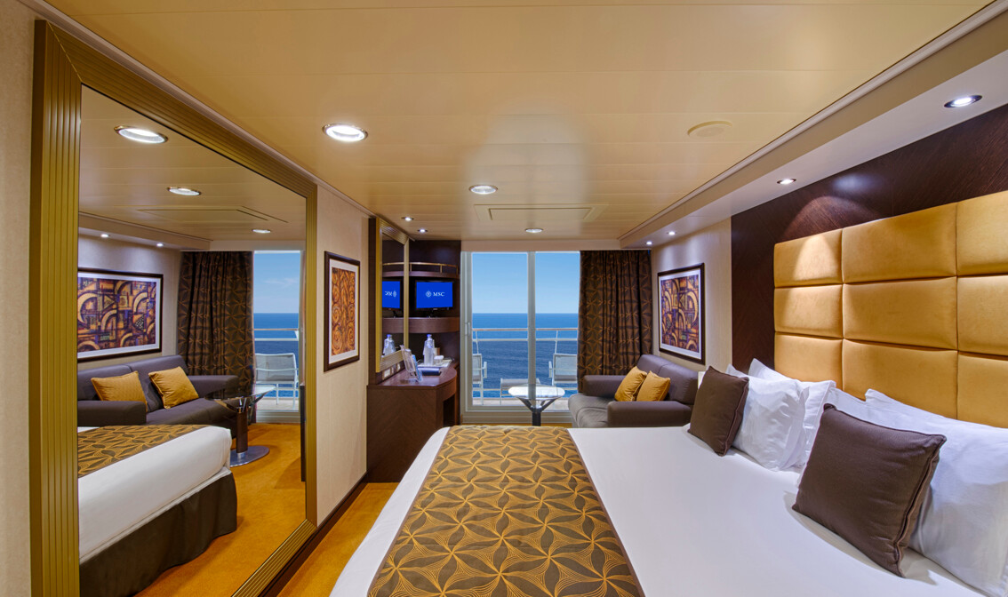 MSC Divina, Balcony cabin