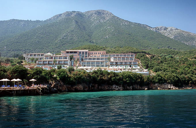 Lefkas grčka ponuda hotela, Hotel Ionian Blue, pogled na hotel