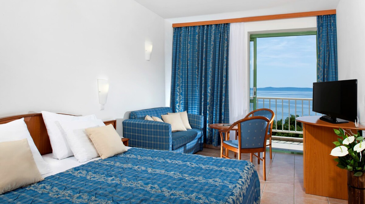Brela, Hotel Marina, Standard dvokrevetna soba, morska strana