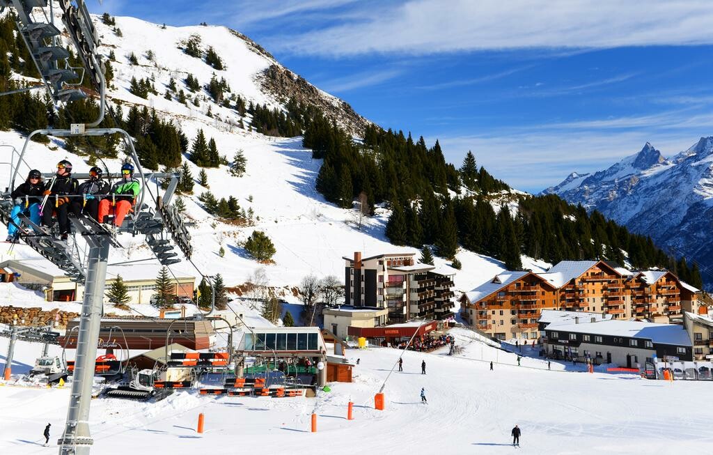 Skijanje u Francuskoj, Alpe d'Huez, Les Balcon's D'Aurea, skijalište
