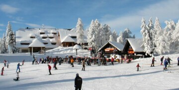 Skijanje Krvavec, skijalište Krvavec, panorama