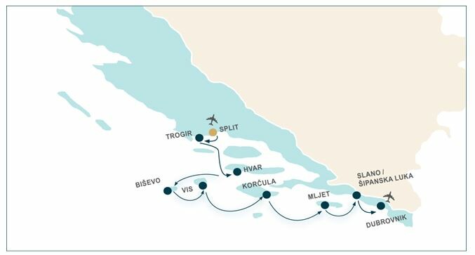 Ruta Split - Dubrovnik Adriatic King