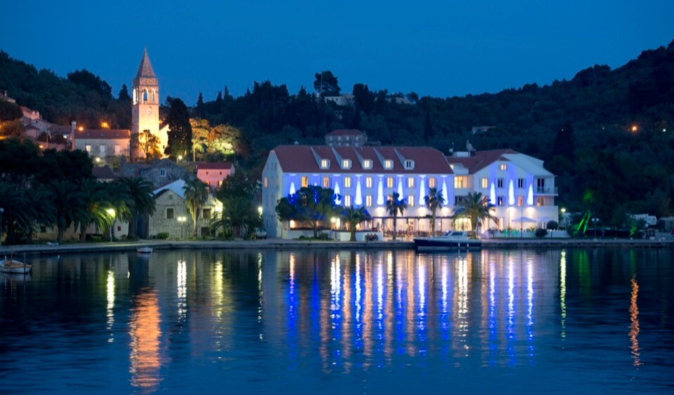 Šipanska luka, hotel Šipan, hotel izvana