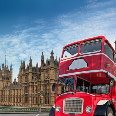 Double decker bus, putovanje London