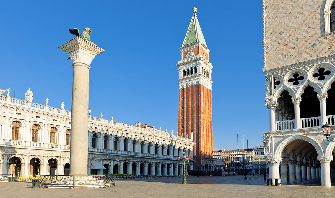 Trg Sv. Marka, venecijanska riva, putovanje u Veneciju, garantirani polasci