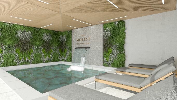 Hvar, Moeesy blue & green oasis hotel, unutarnji bazen