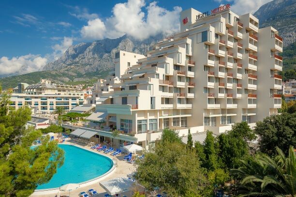 Makarska, Hotel Meteor, bazen