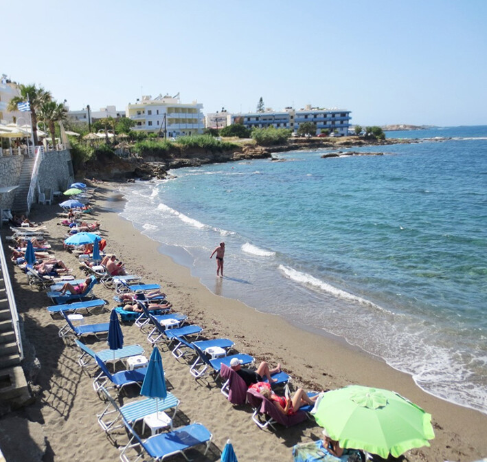 Kreta mondo travel, Hotel Mari Kristin Beach, plaža