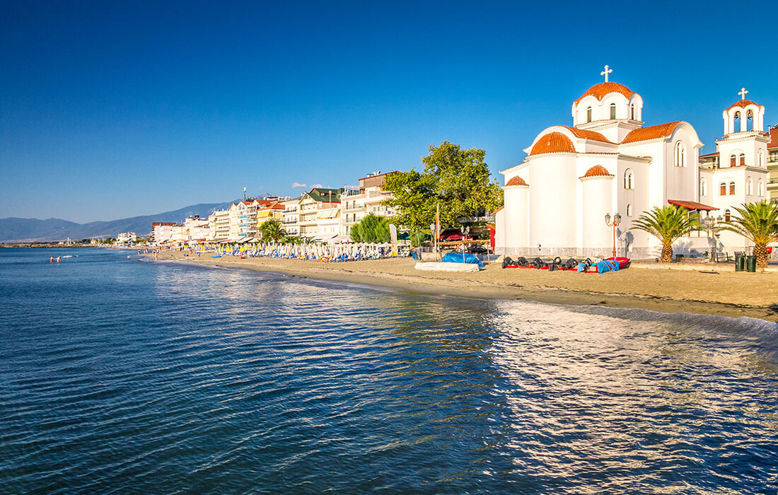 Paralia, putovanje Grčka, ljetovanje Mediteran, europska putovanja zrakoplovom