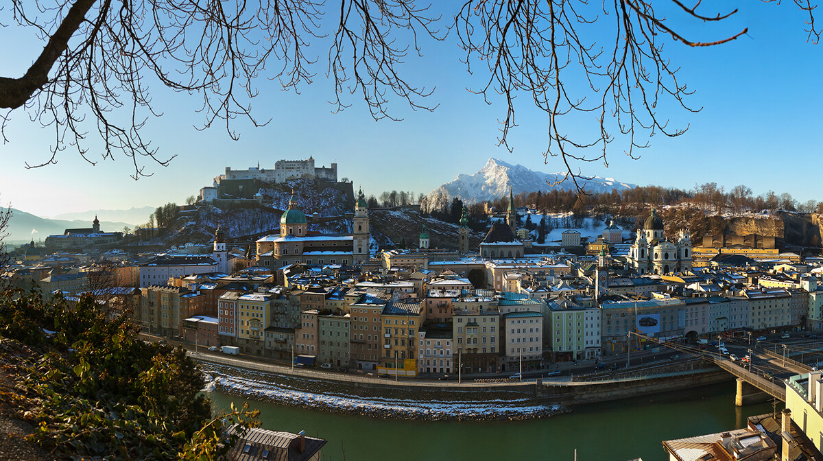 Panorama Salzburga, putovanje Salzburg i Austrijska jezera, Mondo travel
