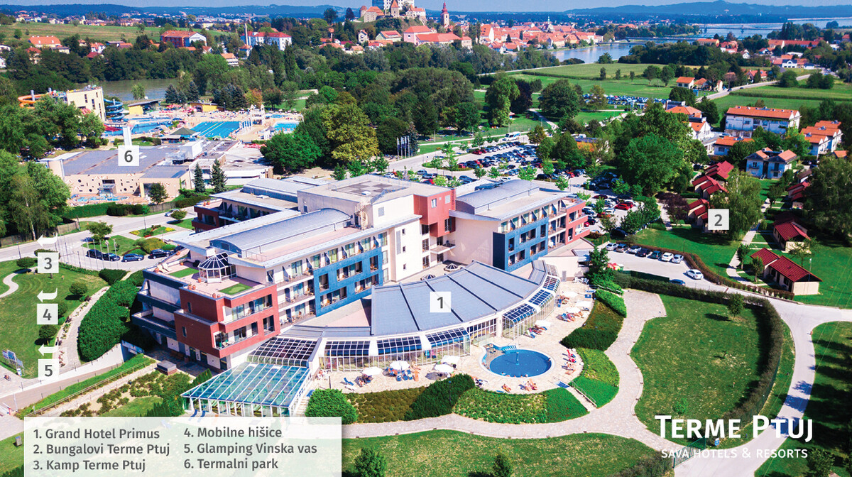 Terme Ptuj, panorama