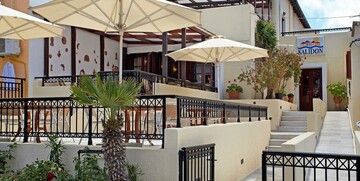 Samos, Kokkari, Hotel Kalidon Beach, ulaz u hotel