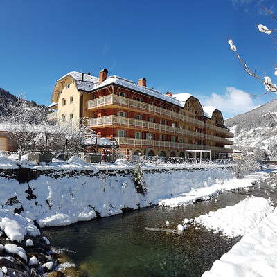 Skijanje u Italiji, skijalište Passo Tonale, Residence Club, pogled izvana