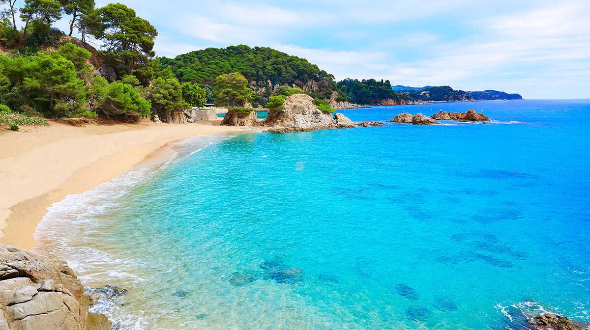 Costa Brava, Cala Treumal beach, Lloret de Mar