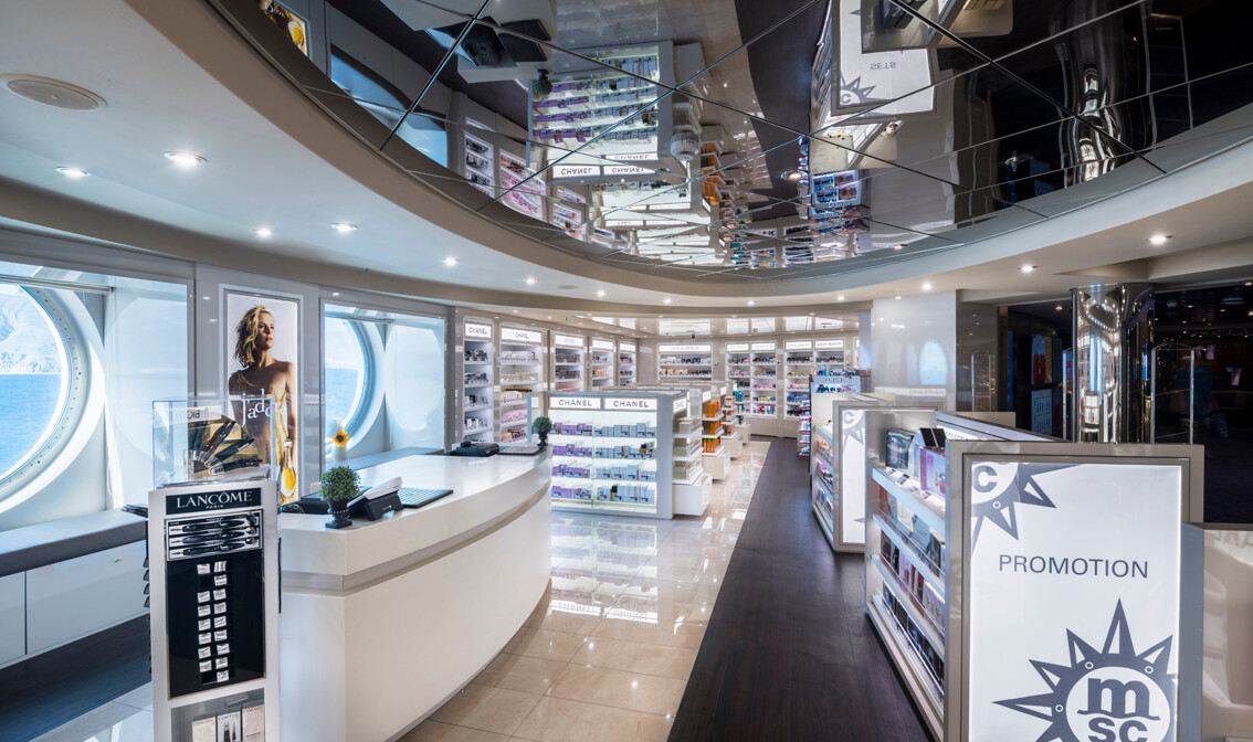 MSC Splendida, Cosmetics Shop