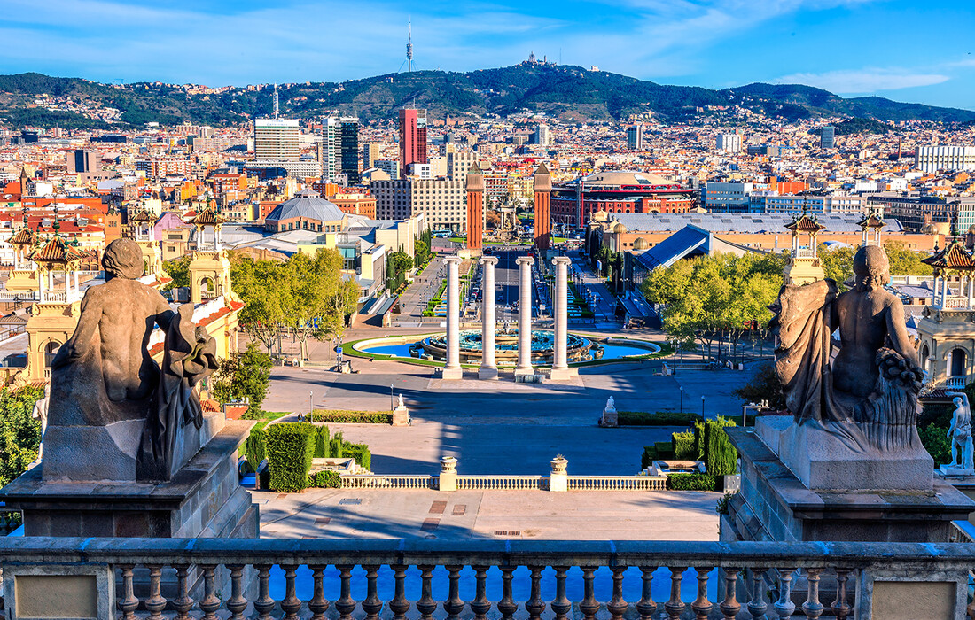 trg placa Espana, putovanje Barcelona, Španjolska tura