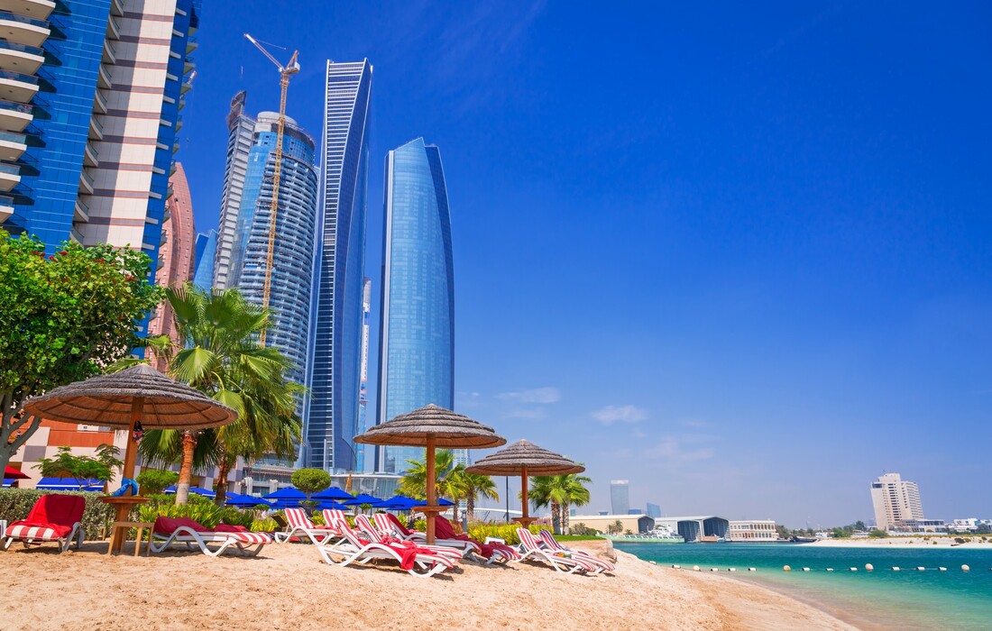 Plaža uz panoramu nebodera, putovanje u Dubai, Emirati, grupni polasci, daleka putovanja