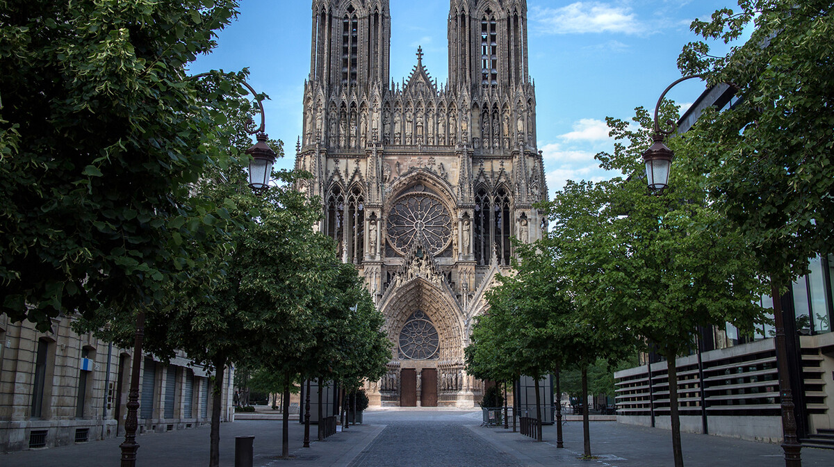 Katedrala Notre Dame, Reims, putovanje 