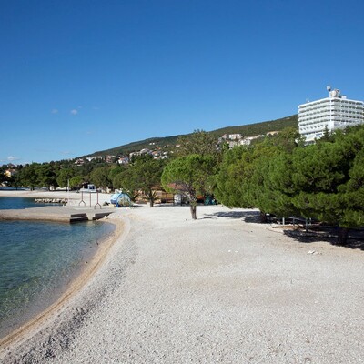 Crikvenica, Hotel Omorika, plaza