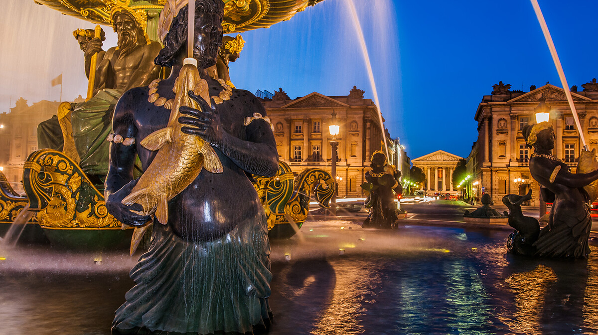 Trg Place de la Concorde, putovanje u Pariz