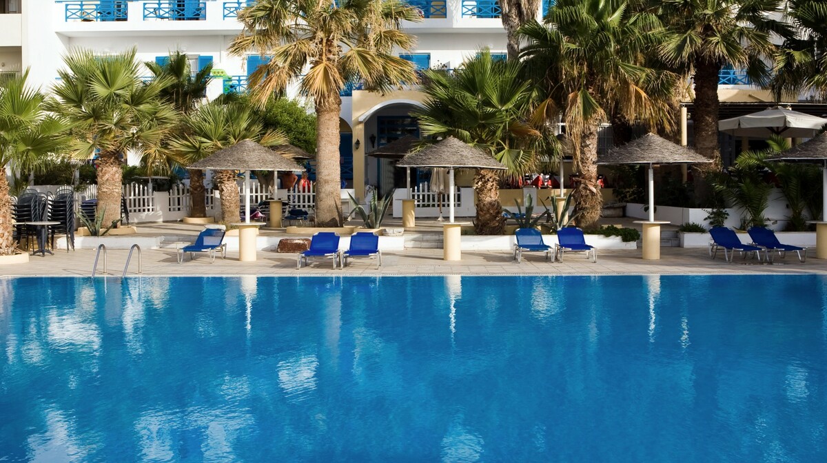 Santorini mondo travel, Hotel Kamari Beach, bazen