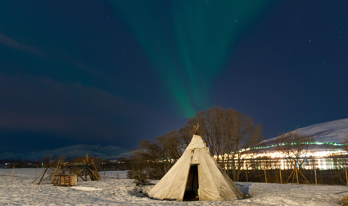Norveška, Tradicionalni Sami šatori