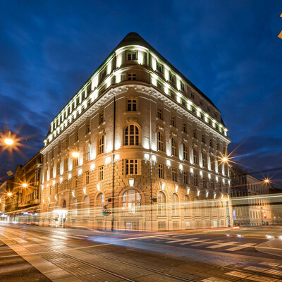 Hotel Amadria Park Hotel Capital, noćna slika, putovanje u Zagreb, doček nova godina 