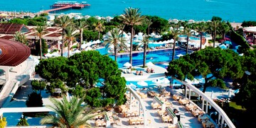 Antalya, Belek, Hotel Limak Atlantis, bazen i pogled na more