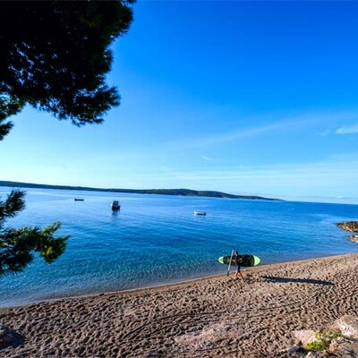 Hvar, Jelsa, Hotel Skalinada, plaža