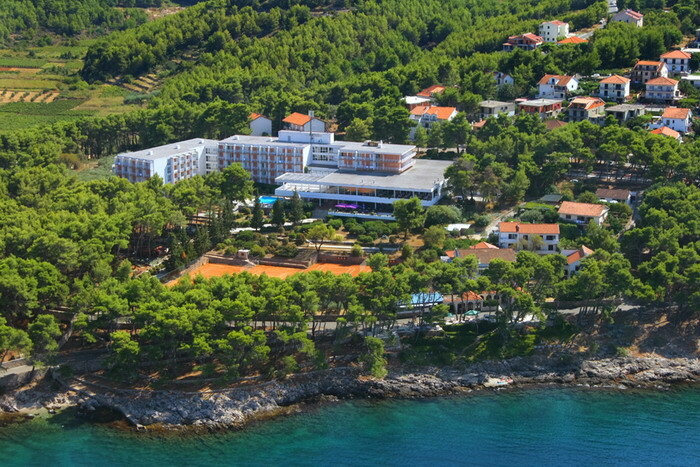 Jelsa, Hotel Hvar, panorama