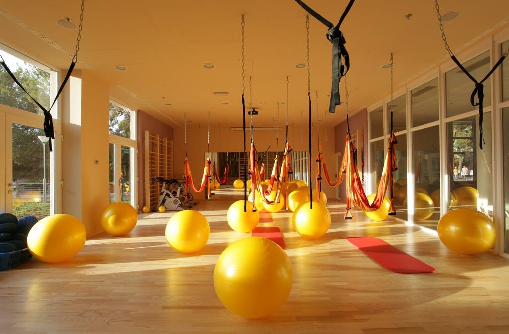 Dvorana na vježbanje u wellness centru hotela Vitality Punta.
